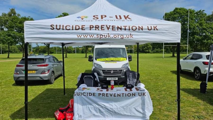 suicide prevention UK donations page